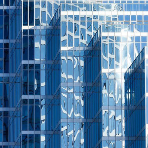 blue high rise building rendering