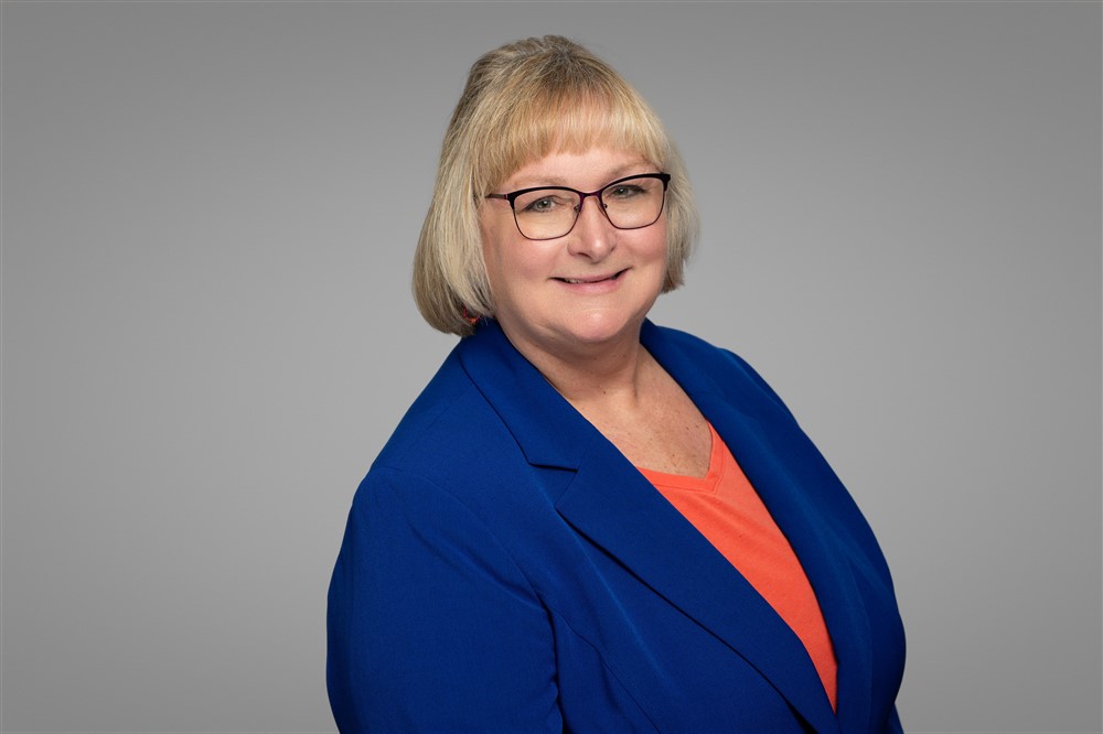 Headshot of Kathy Krafka Harkema.